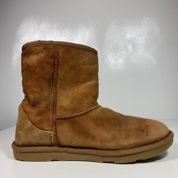 Ugg Youth Boots Classic II 1017703K Chesnut Sz 6 - Picture 6 of 16